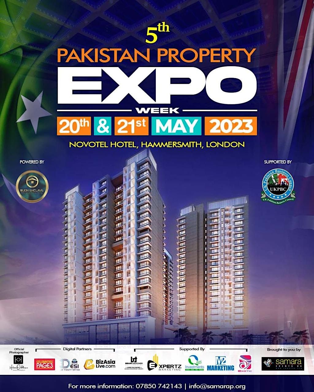5th Pakistan Property Expo Week 2023. Free Entry