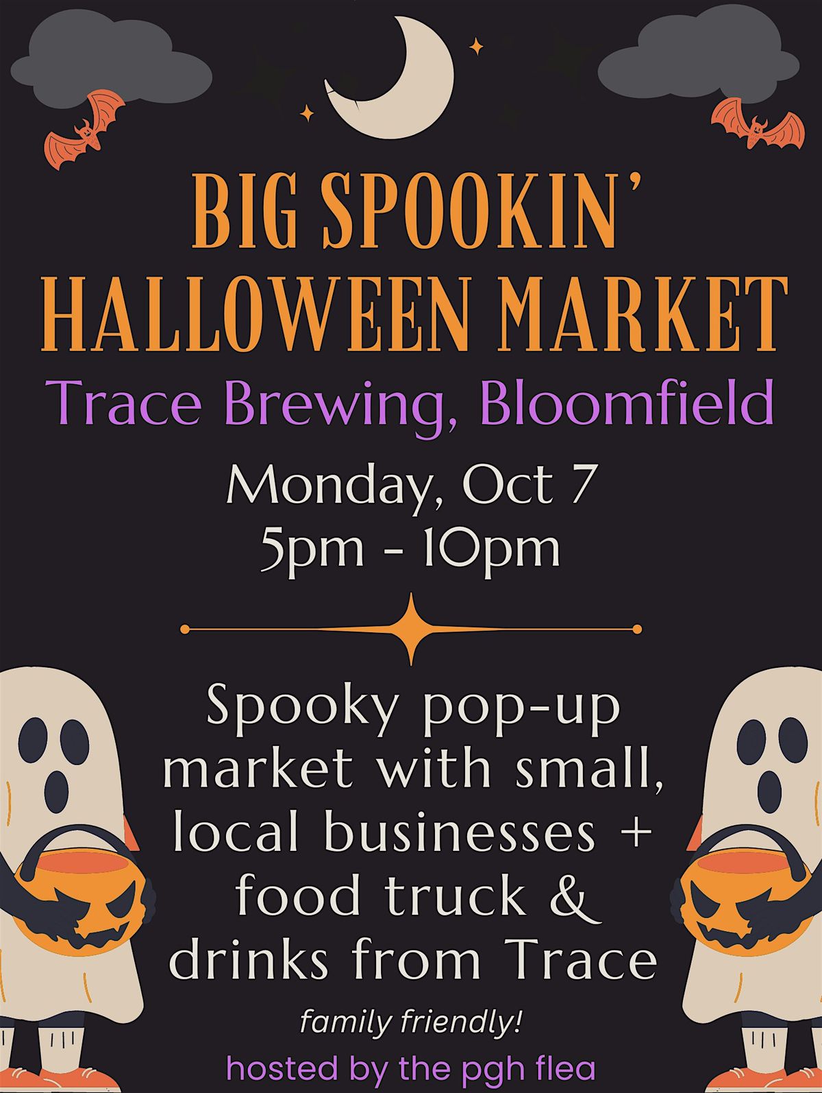 Big Spookin' Halloween Market at Trace Brewing Bloomfield