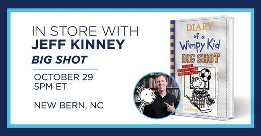 Jeff Kinney Drive Thru-Tour at Books-A-Million
