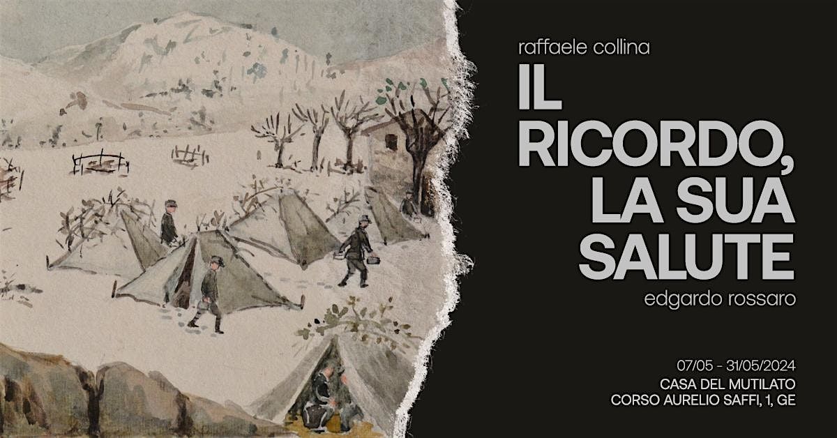 Il ricordo, la sua salute. Raffaele Collina, Edgardo Rossaro