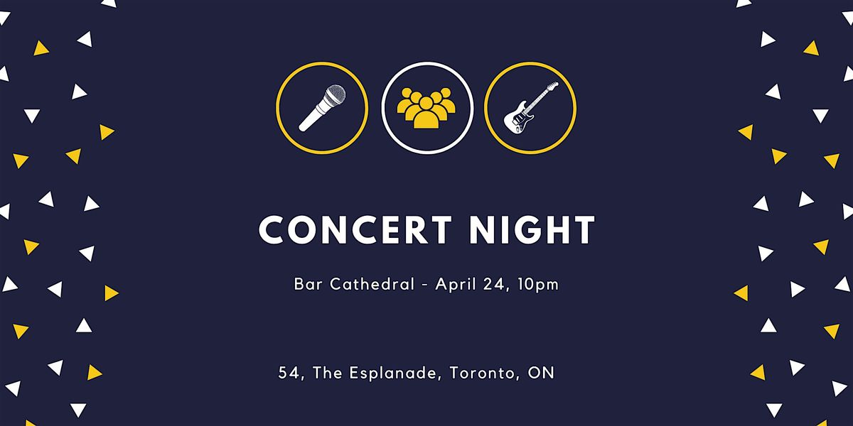 Concert at Bar Cathedral, with Half-Girlfriend, Odessa, and Julia Ambre