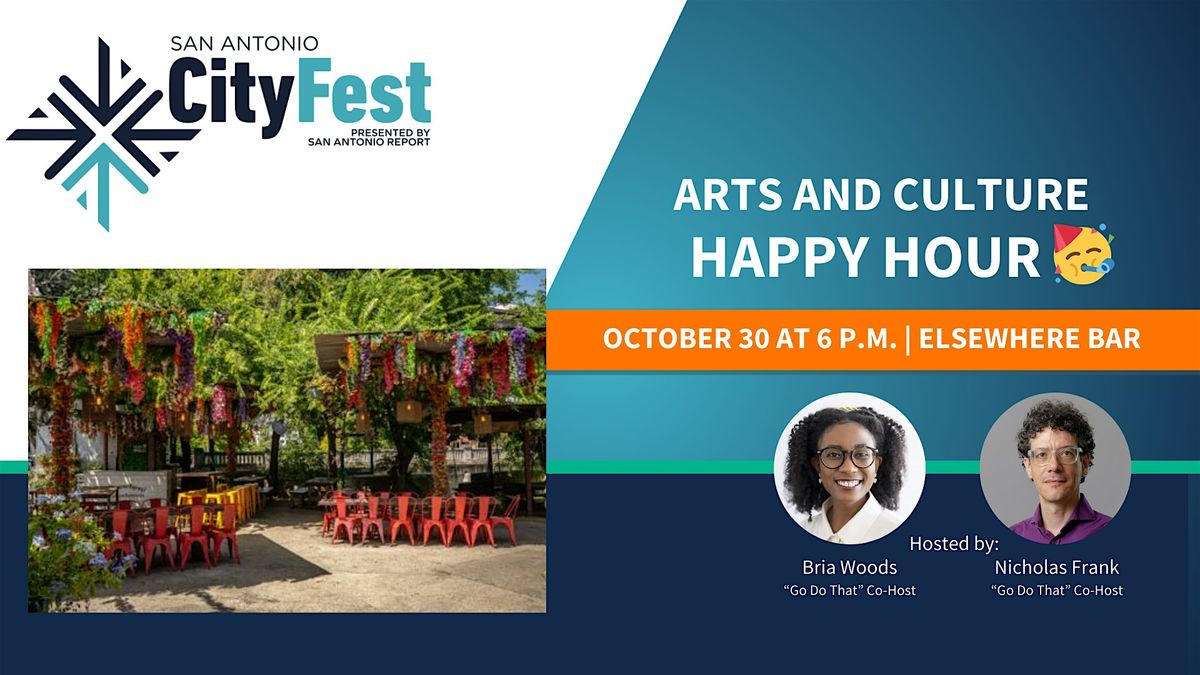 Arts and Culture Happy Hour- CityFest 2024