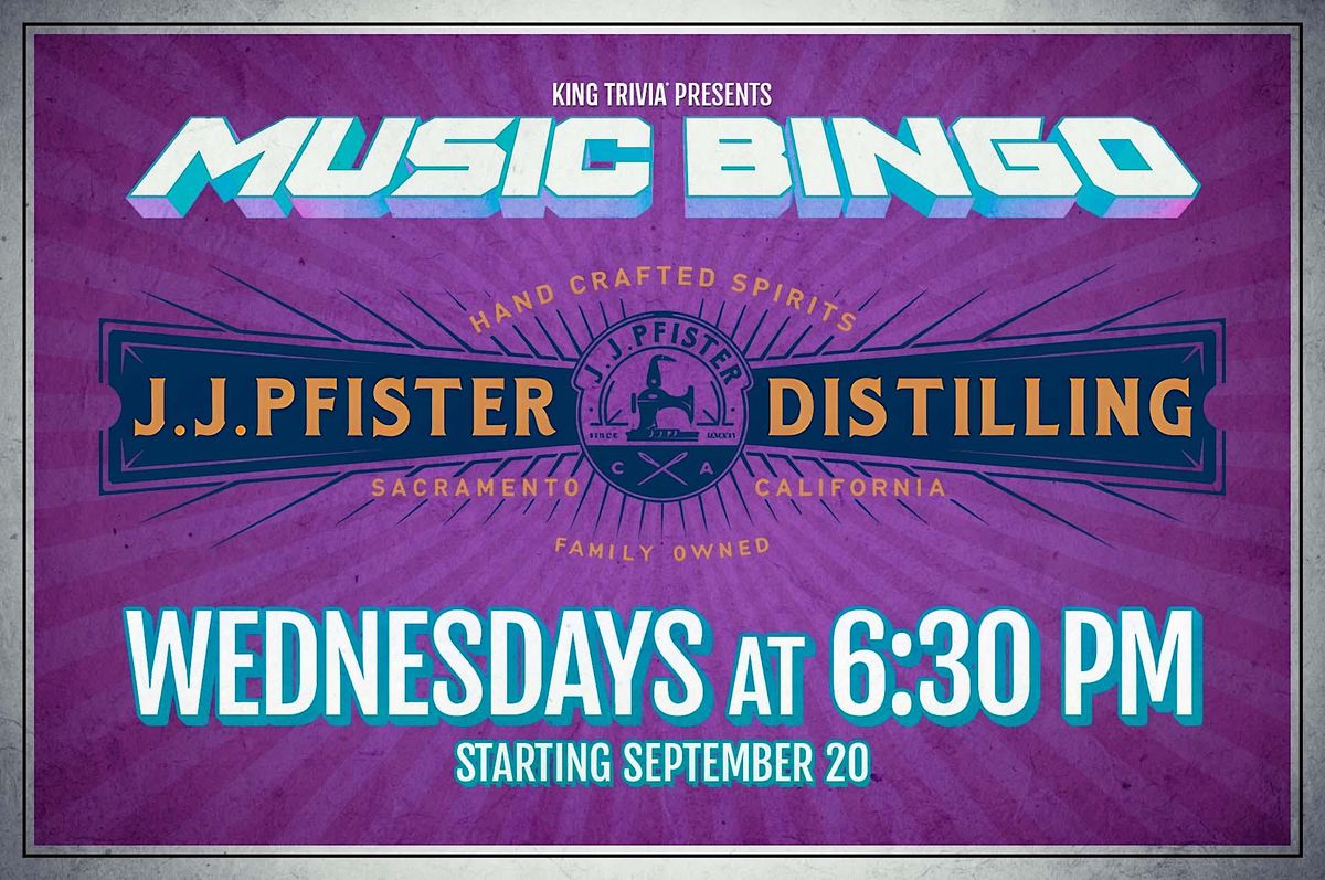 MUSIC BINGO every WEDNESDAY night