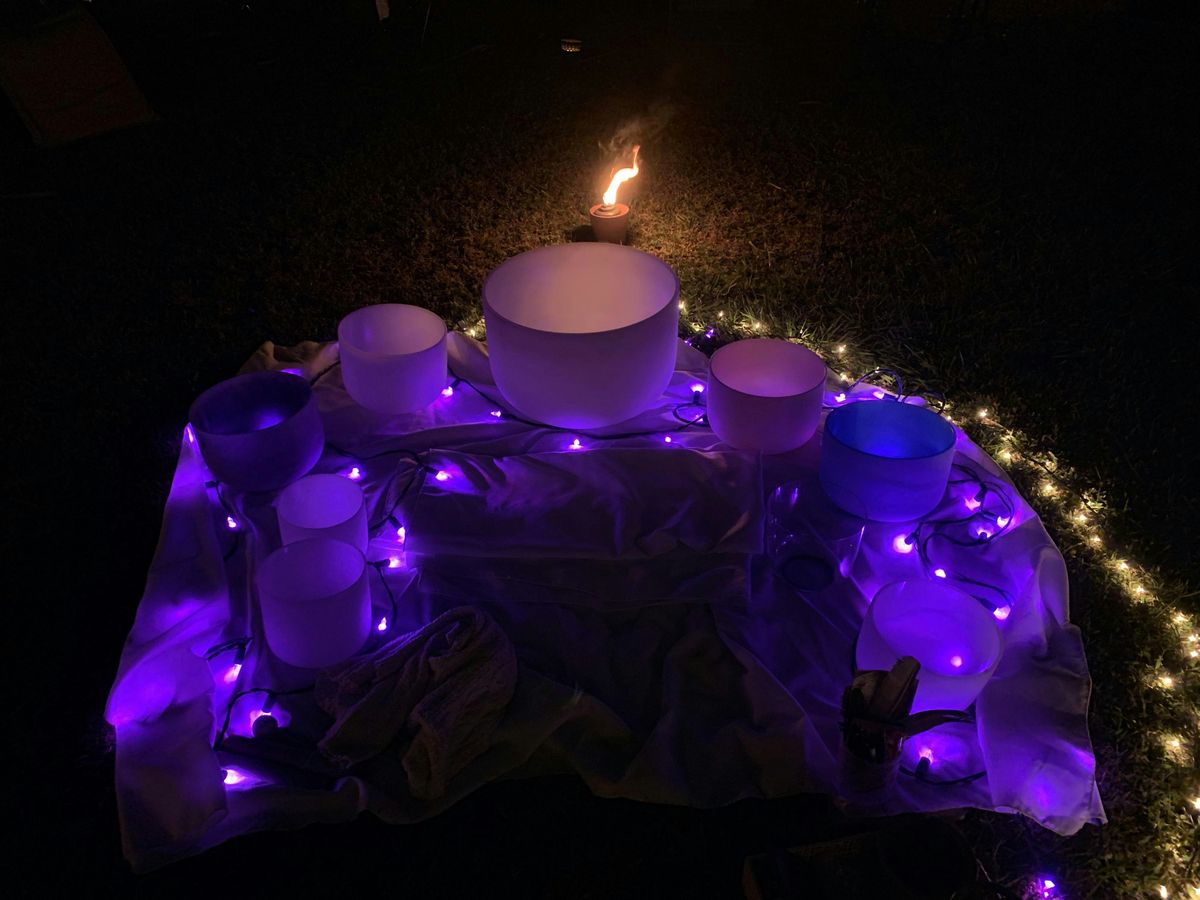 Full Moon Crystal Bowl Sound Bath Meditation with Reiki
