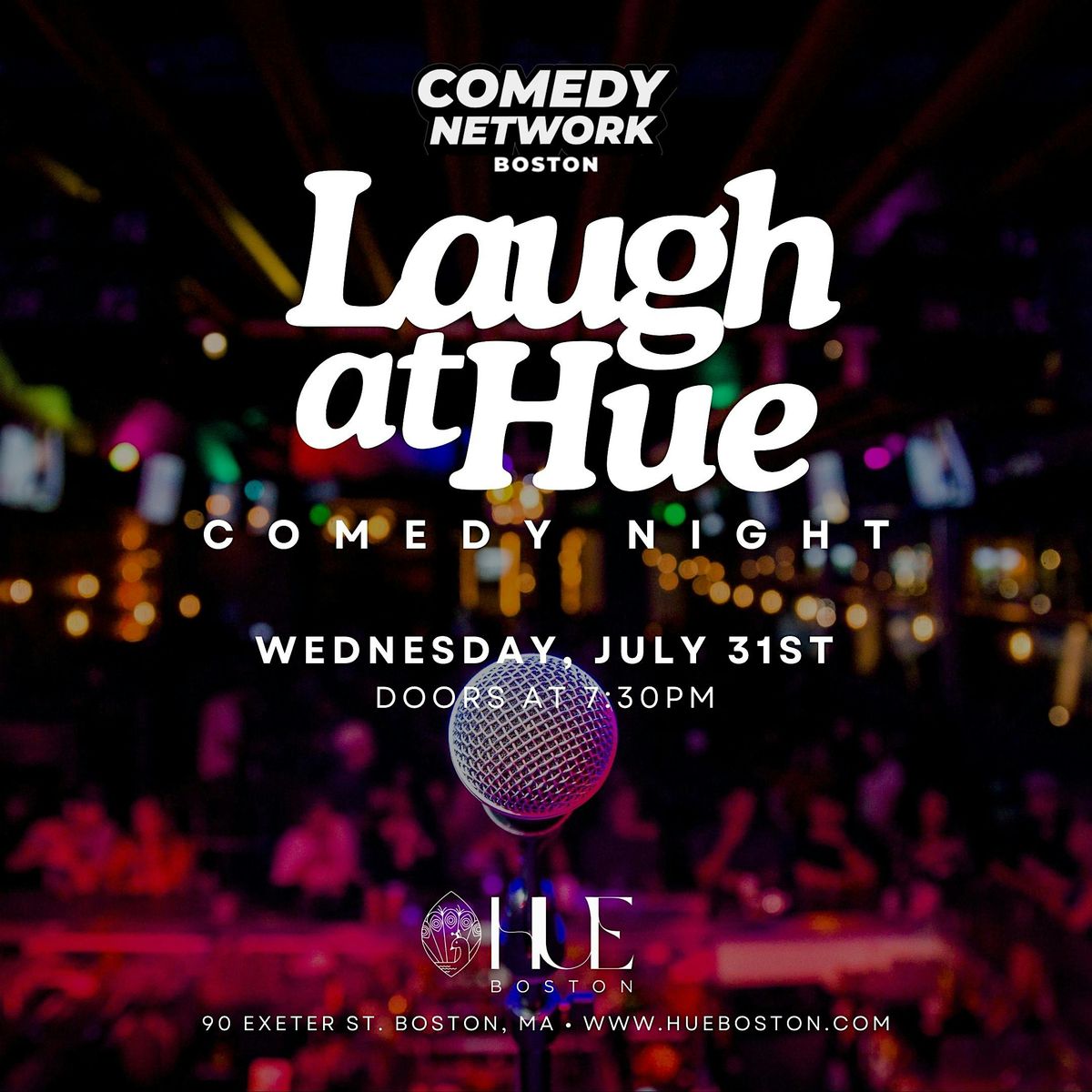 Laugh at HUE Comedy Night