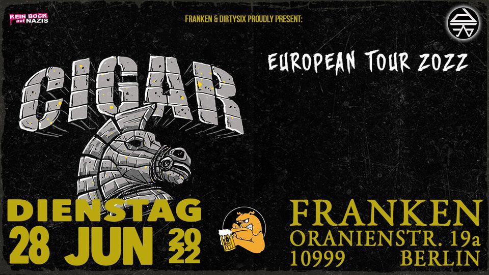 Cigar ( punkrock \/ usa ) live in Franken