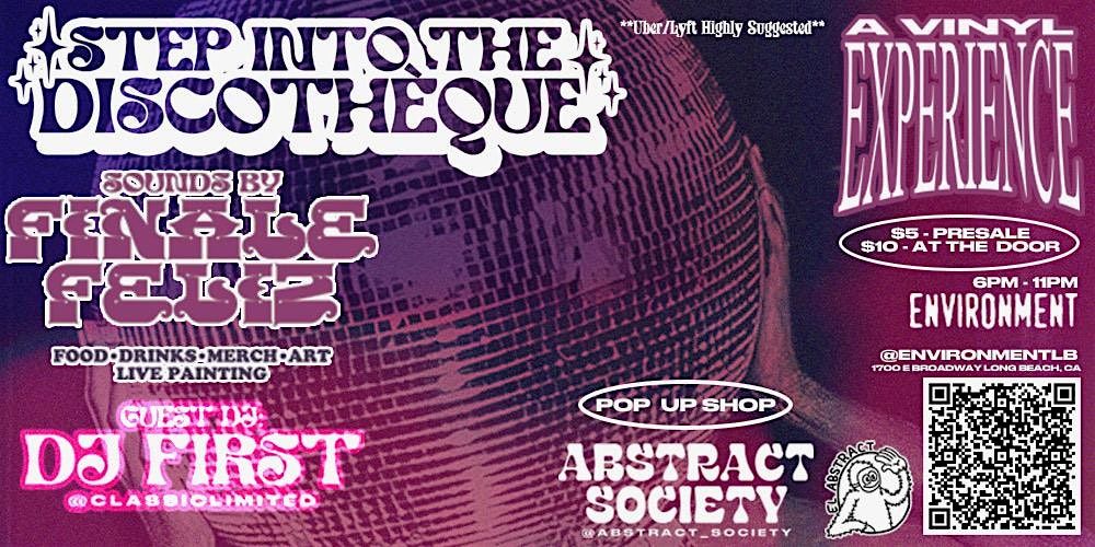 STEP INTO THE DISCOTH\u00c8QUE: A VINYL EXPERIENCE