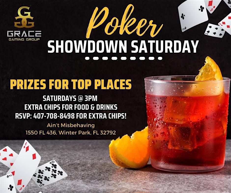 Showdown Saturdays Poker Tournament