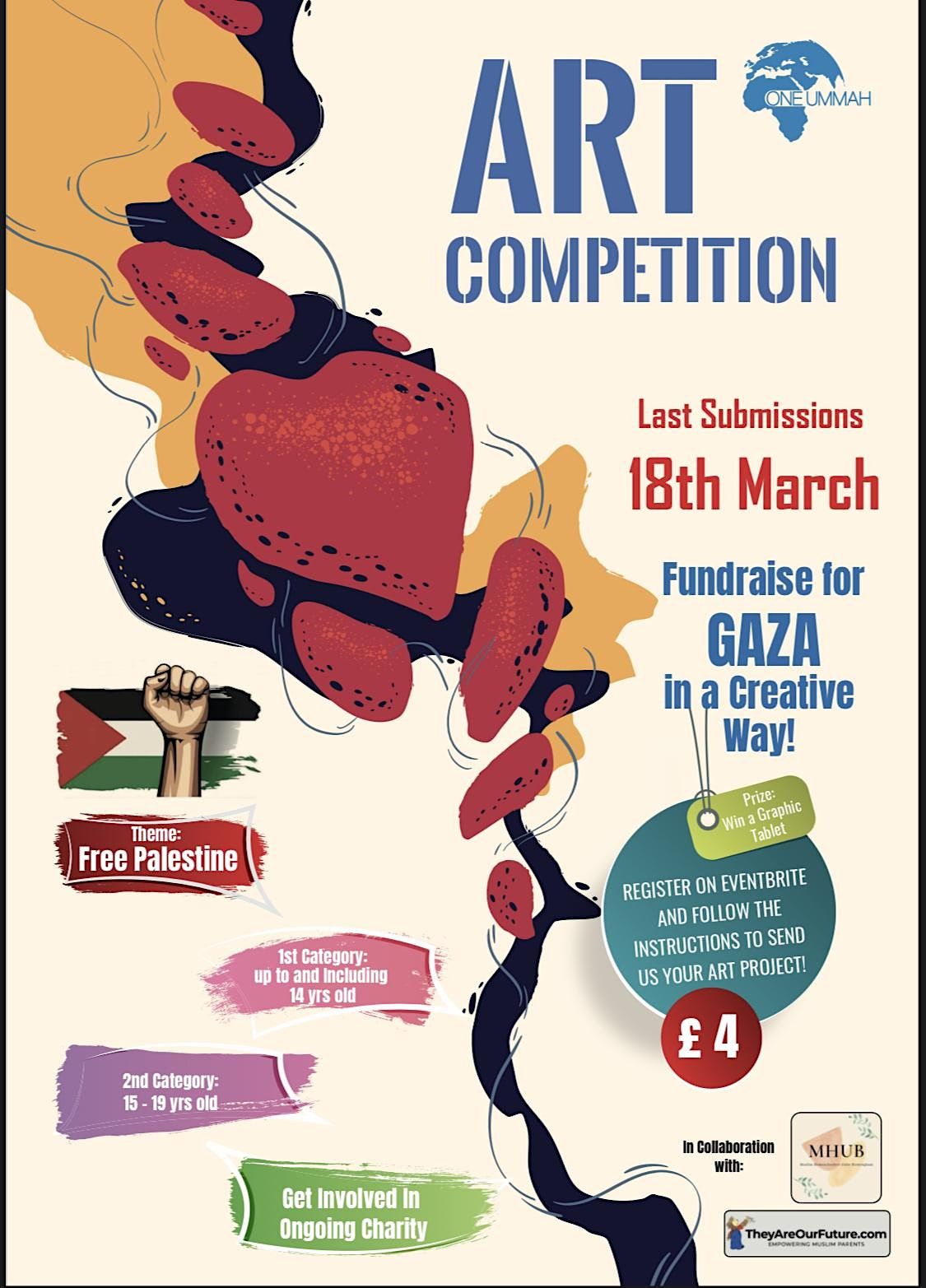 Art Competition 2025, The Muath Trust, Birmingham, 18 March 2025