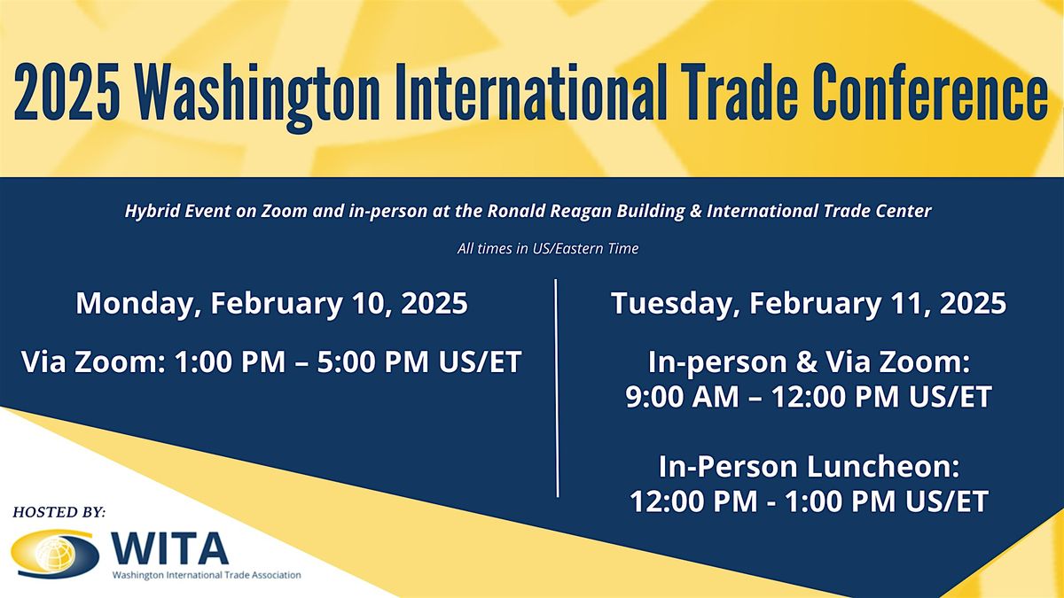 2025 Washington International Trade Conference