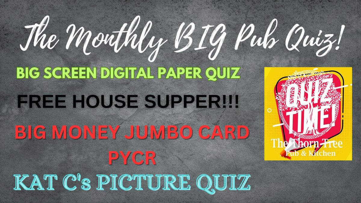 THE BIG PUB QUIZ 