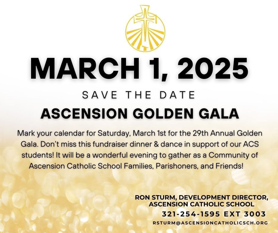 Ascension Catholic School Presents: Mardi Gras Masquerade Gala 2025