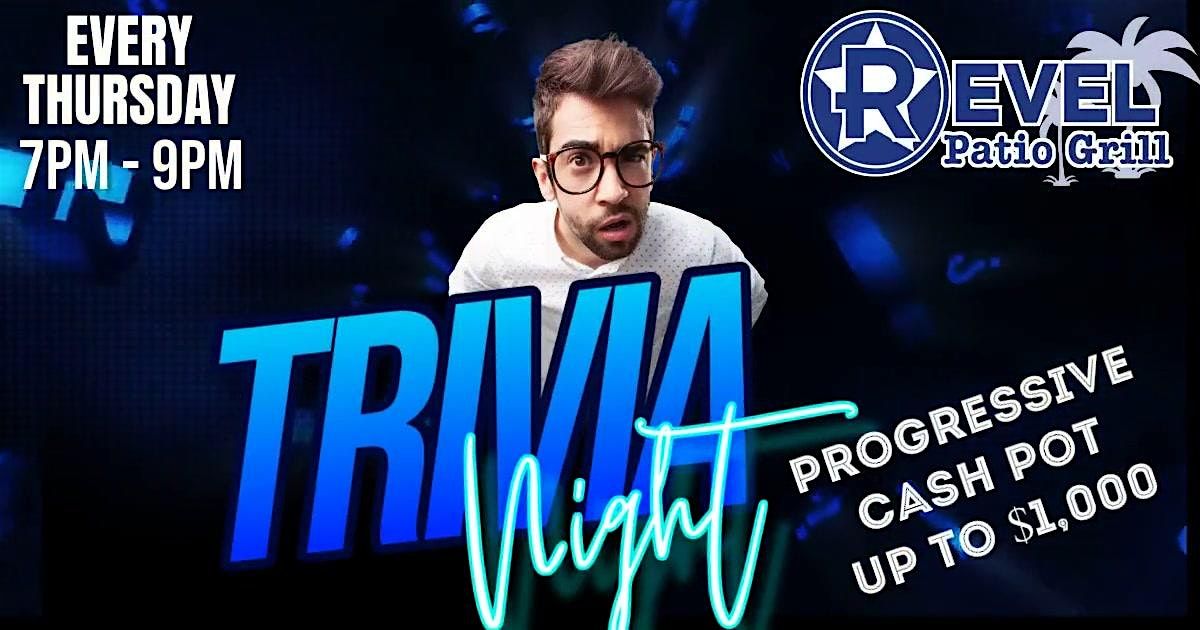 $1,000 Progressive Cash Pot Trivia Night With Shoji (Thursday)