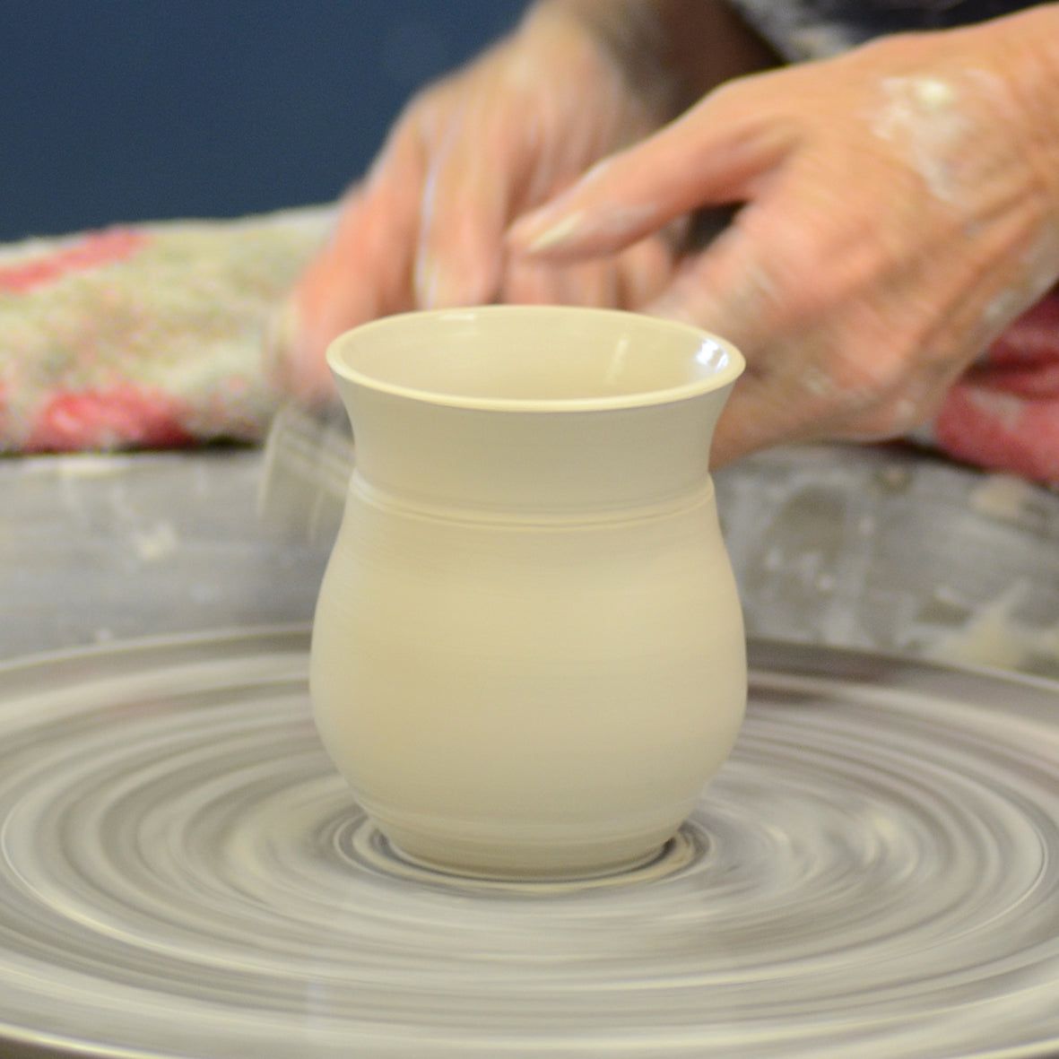 Throwing the Wheel- Beginners Pottery Course