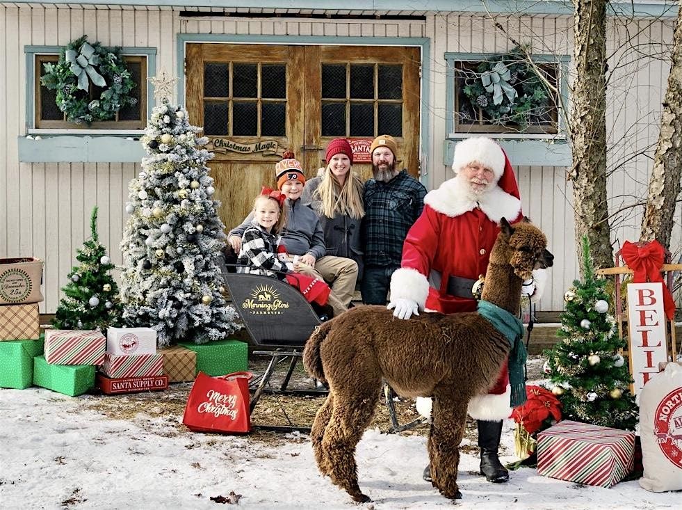 Santa Visits the Farmette \u201824