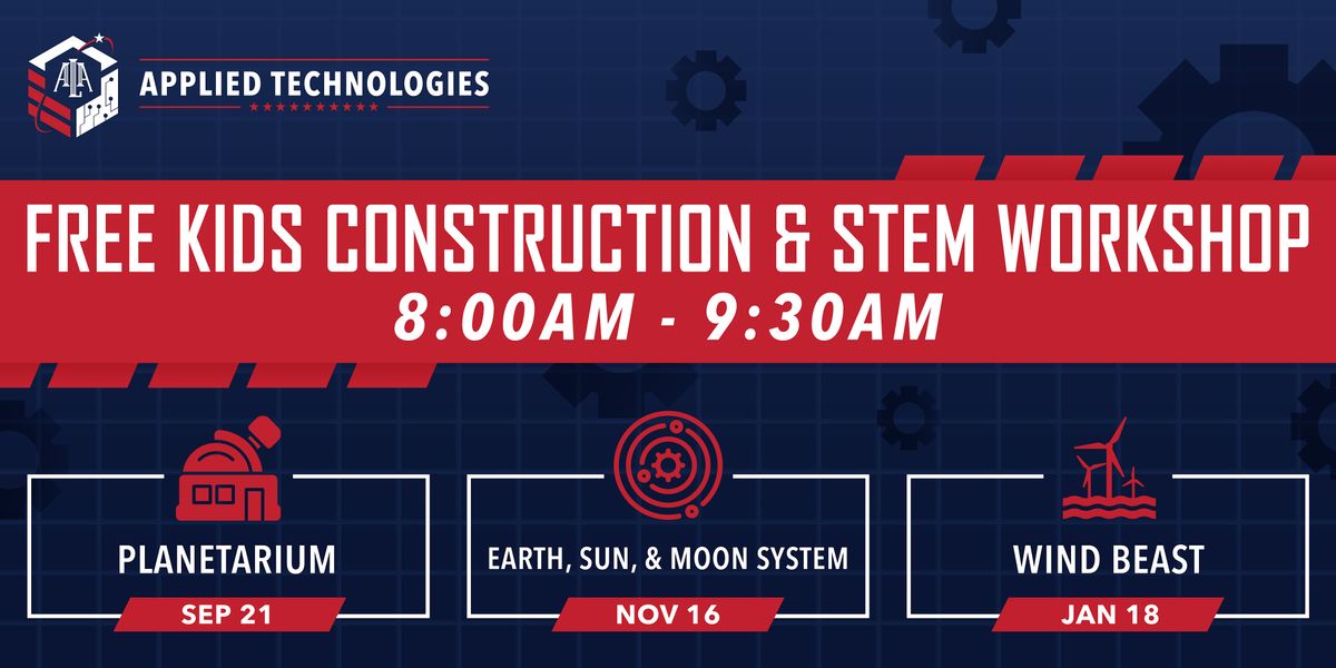 Applied Technologies Saturday Kids Workshop Series