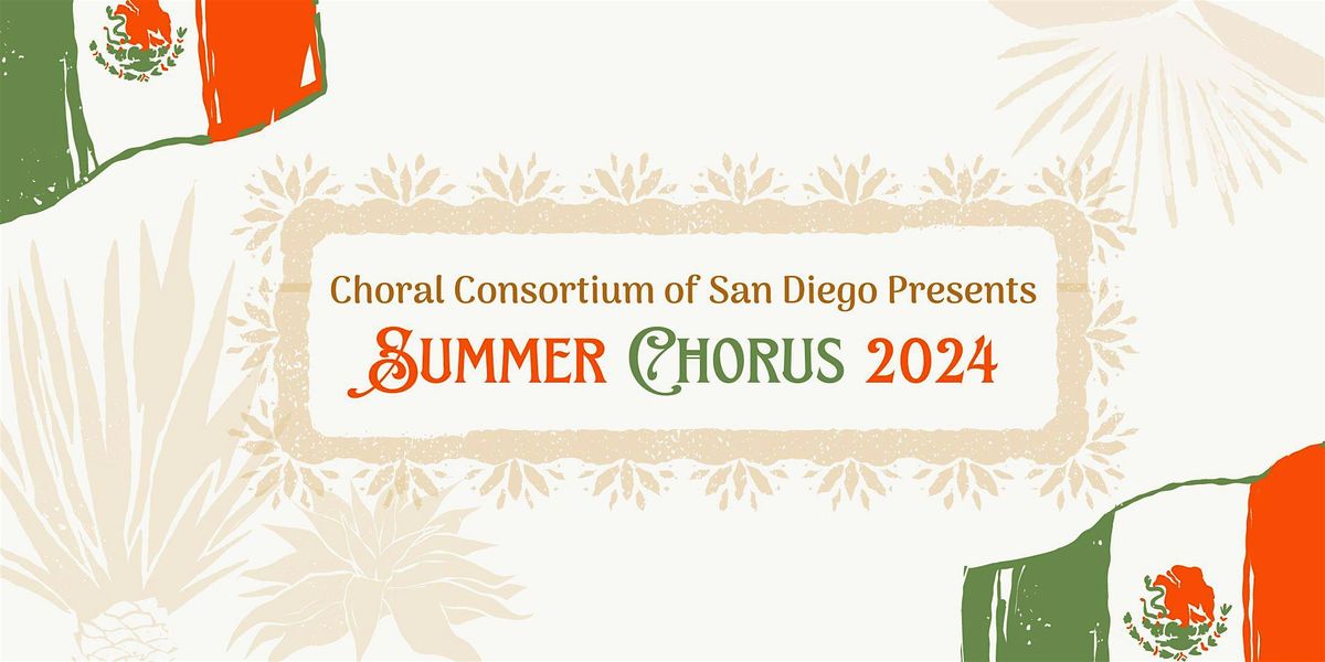 CCSD Summer Chorus 2024: Concert Tickets
