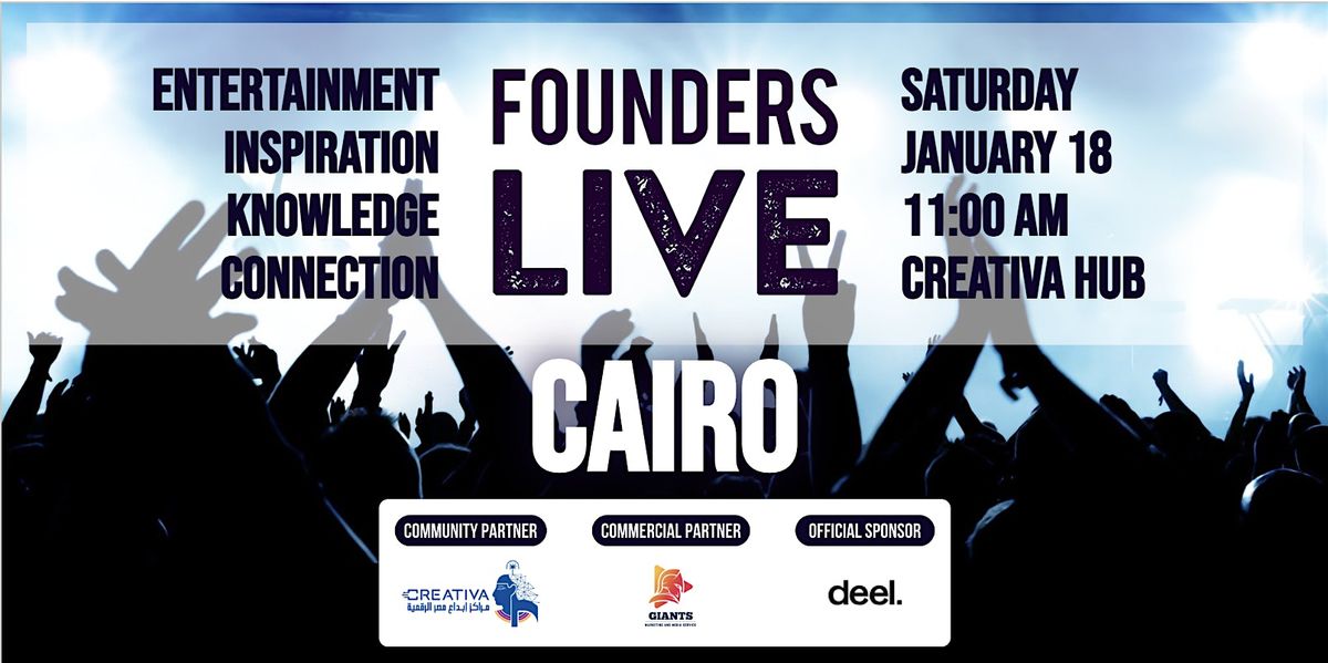 Founders Live Cairo