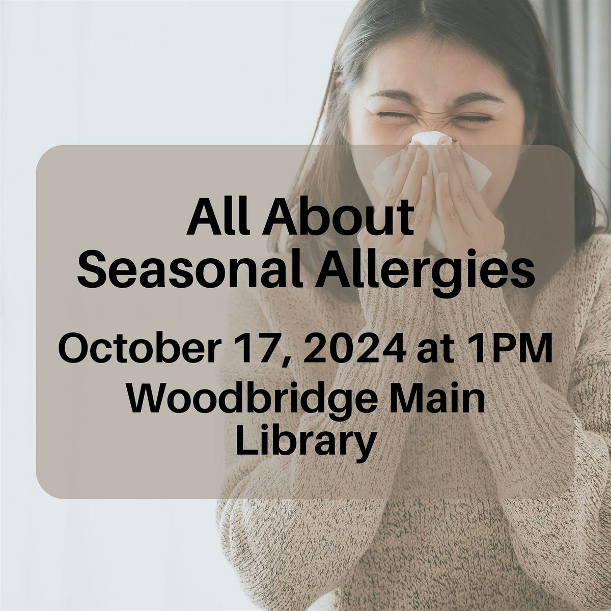 All About Seasonal Allergies