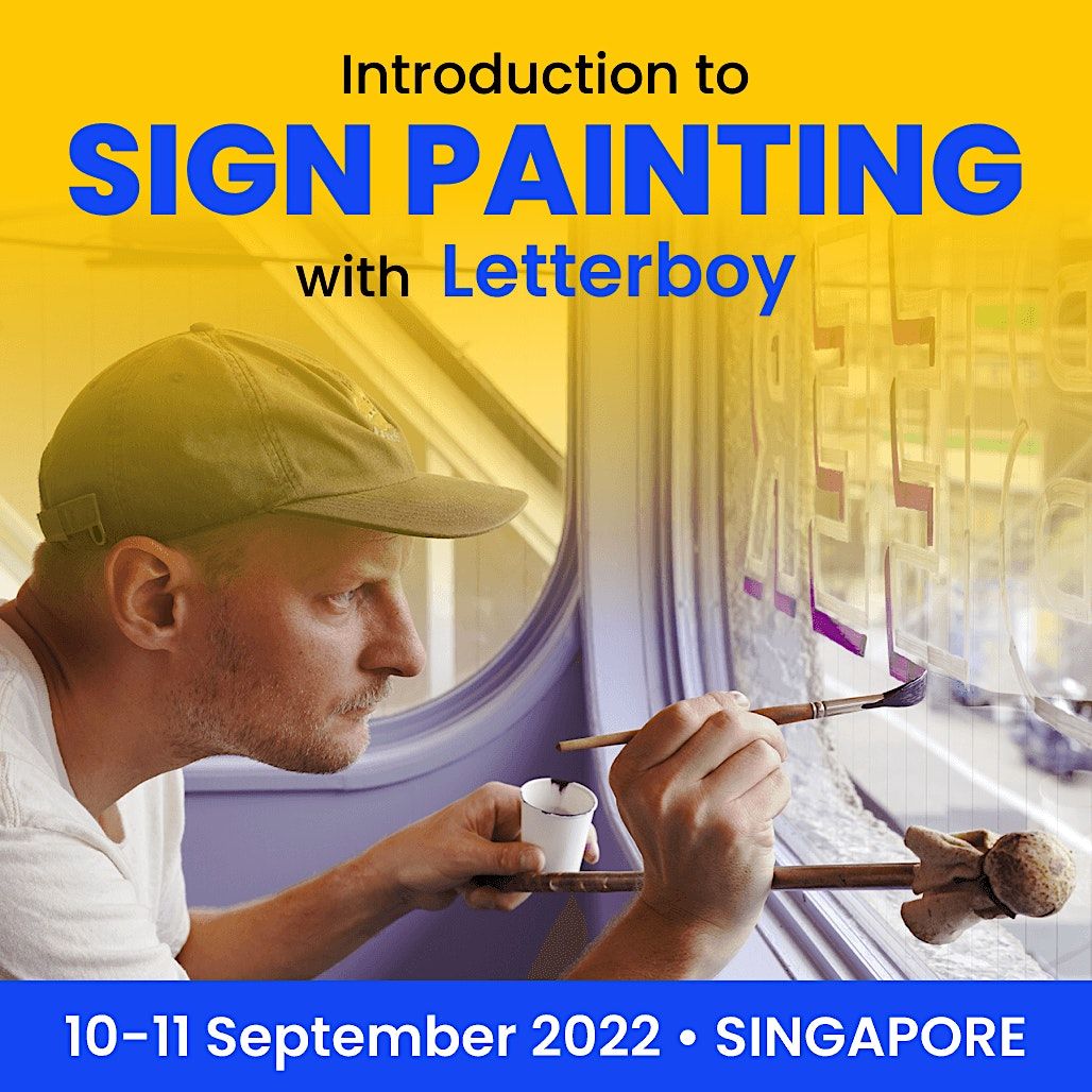 Sign Painting Workshop with Letterboy