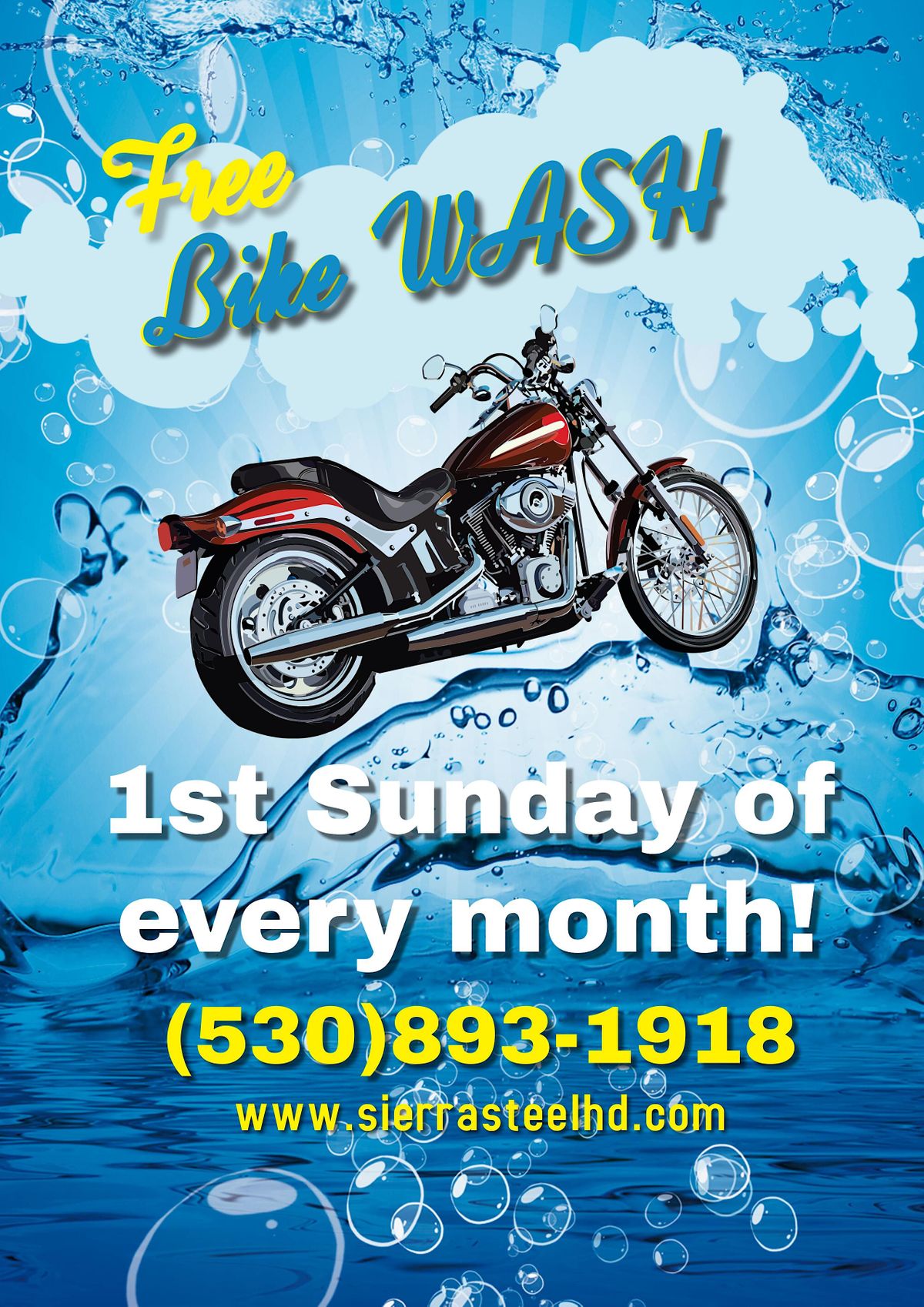 Free Bike Wash