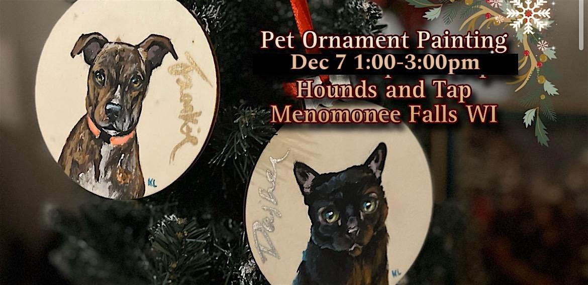 Pet Ornament Paint Class