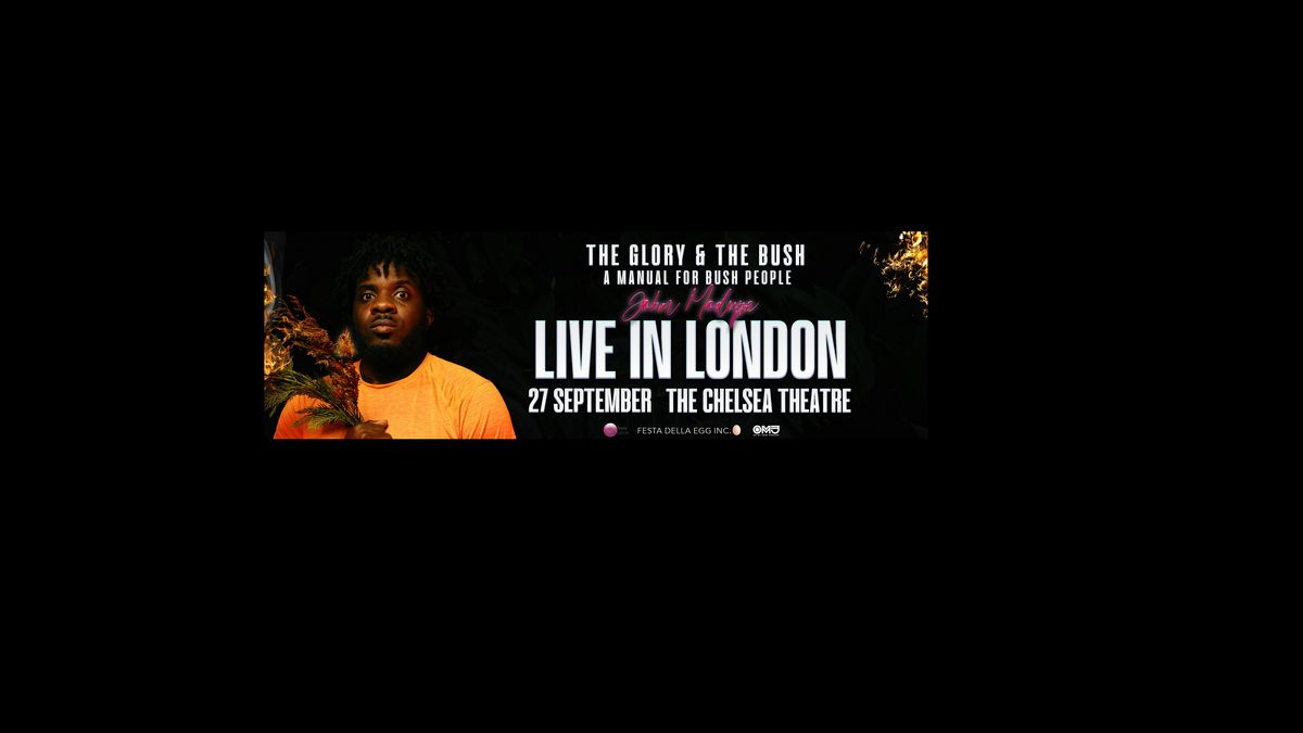 John Modupe  Live in London -The Glory & the bush, a manual for bush people