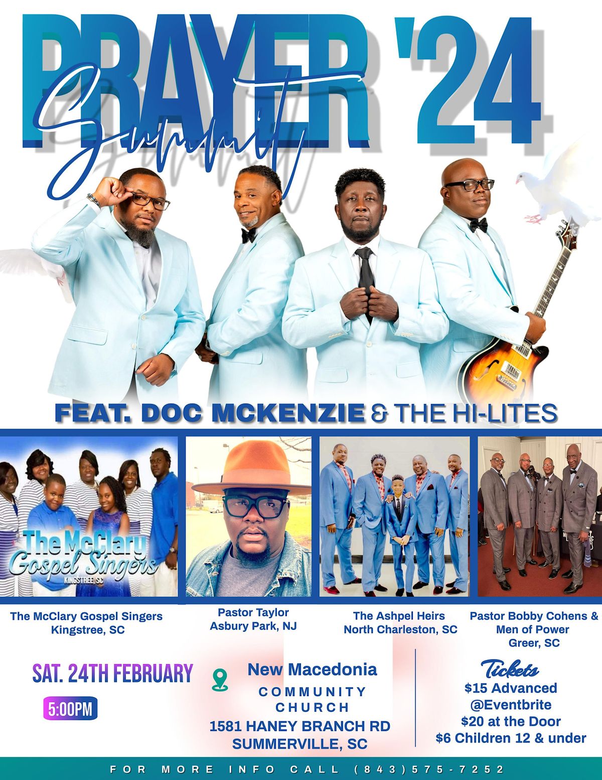 Prayer Summit 2024, 1581 Haney Branch Rd, Summerville, 24 February 2024