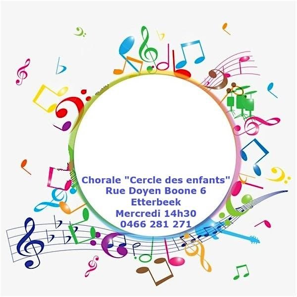 Chorale "Cercle des enfants" - Mercredi 14h30-16h30