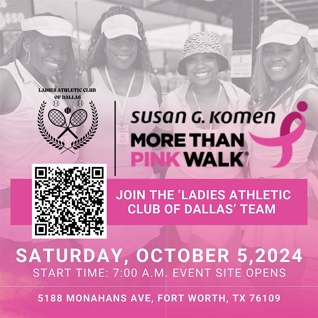 LACD x Susan G. Komen  More Than Pink Walk