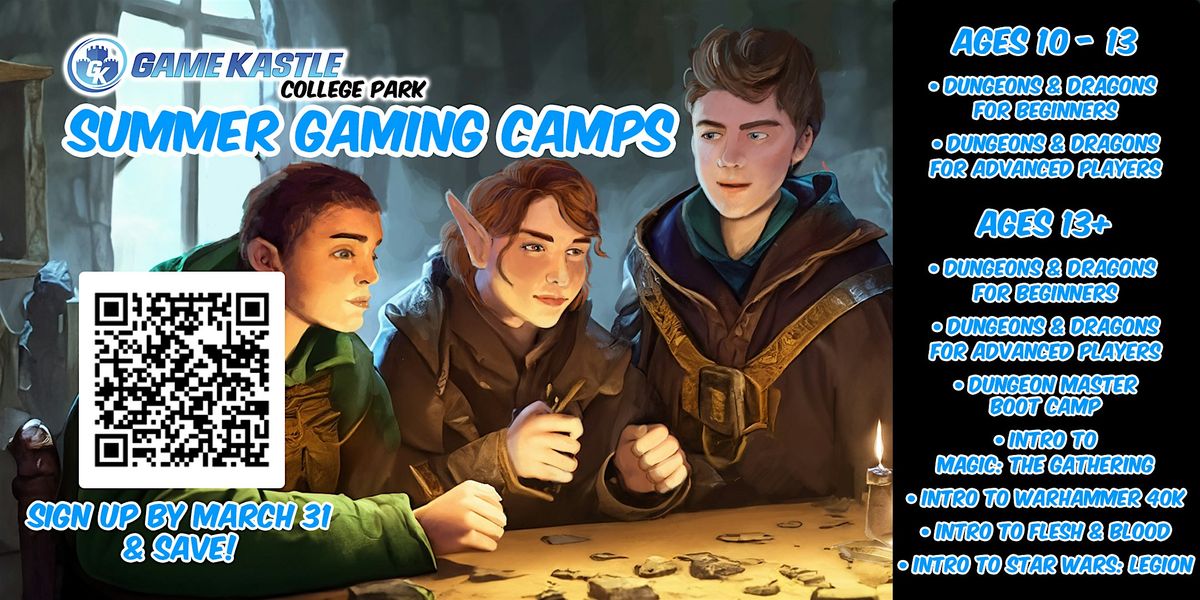 Flesh and Blood TCG Summer Camp (Ages 13+)