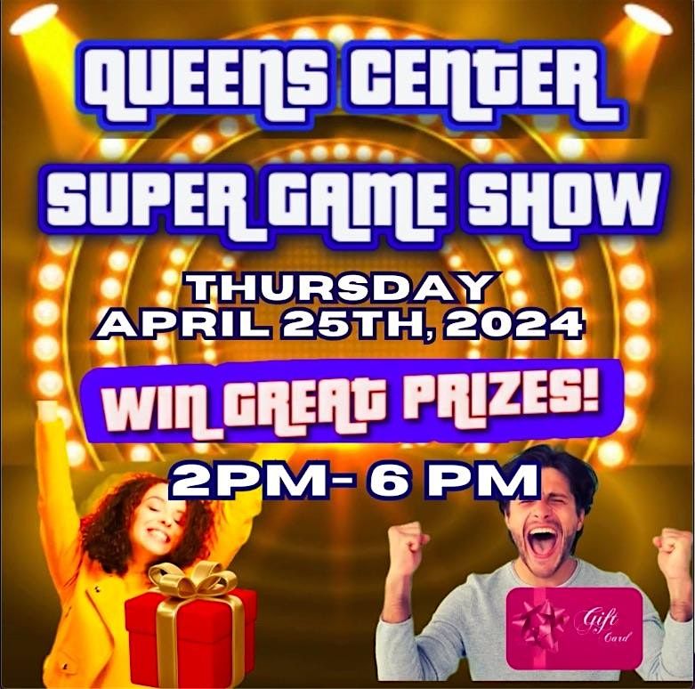 Queens Center Mall Super Trivia Game Show Thursday April 25th
