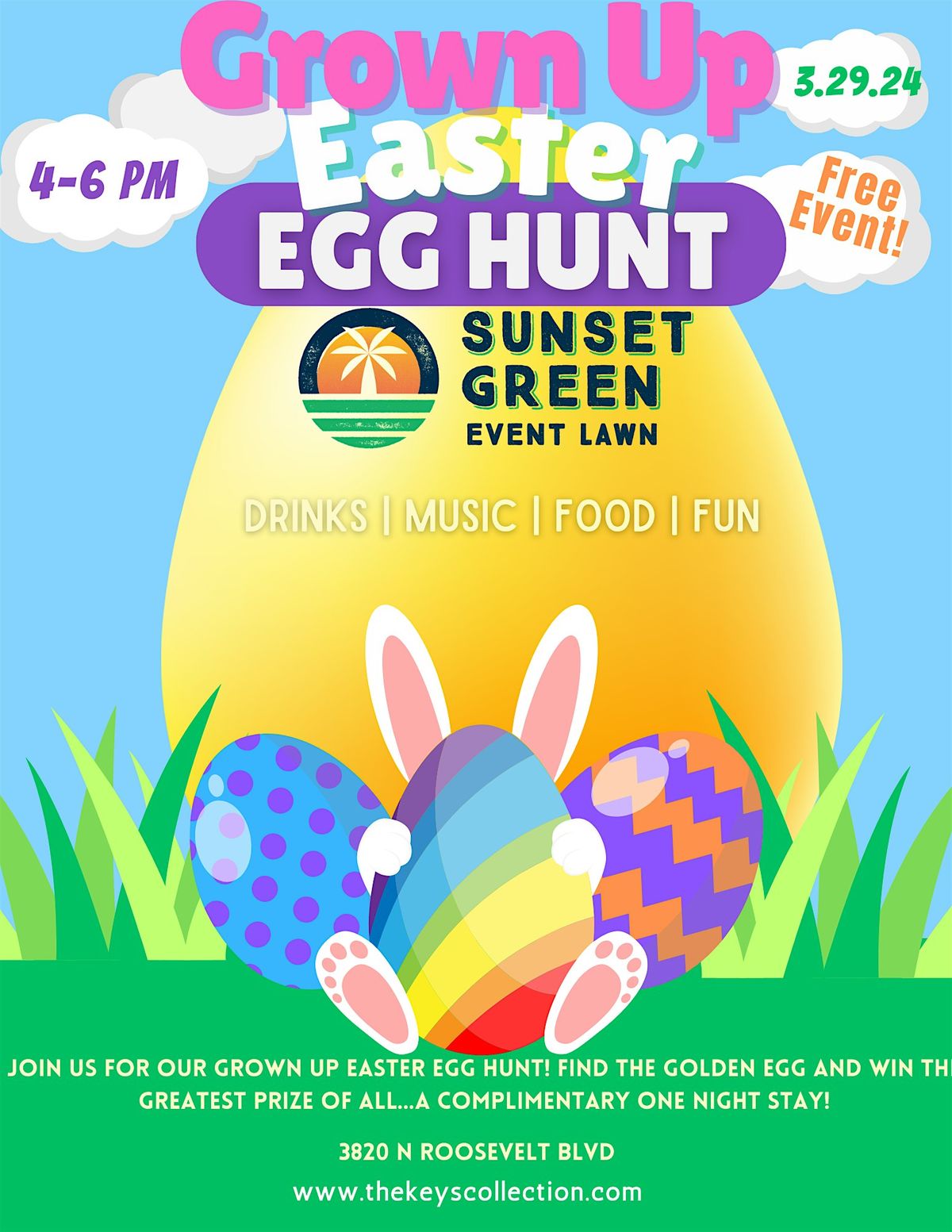 Grown-Up Easter Egg Hunt