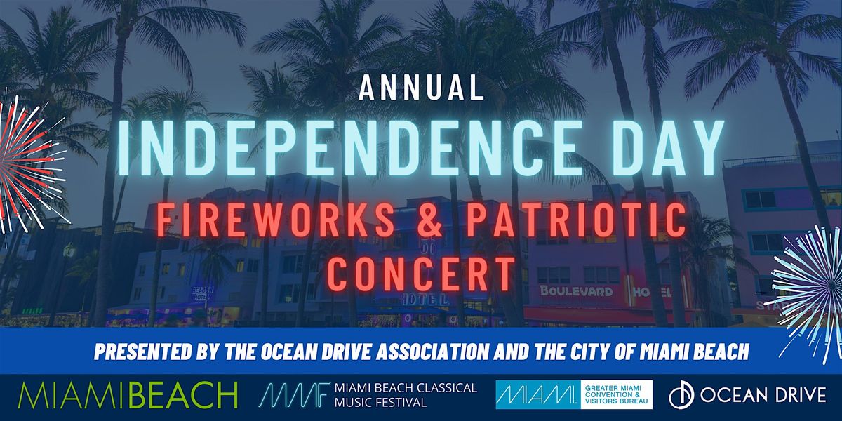 Annual Independence Day Fireworks & Patriotic Concert