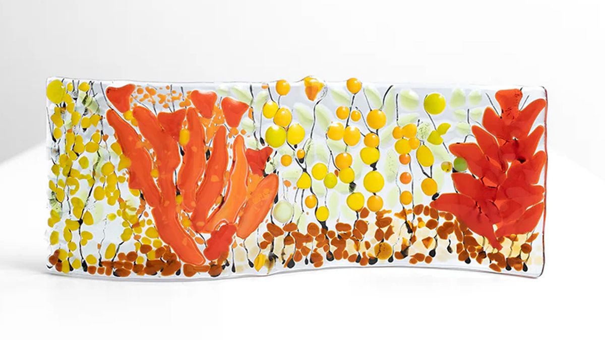 Introduction to Fused Glass: The Wave!