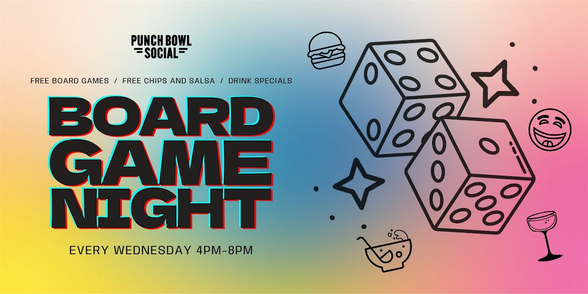 Board Game Night at Punch Bowl Social Chicago