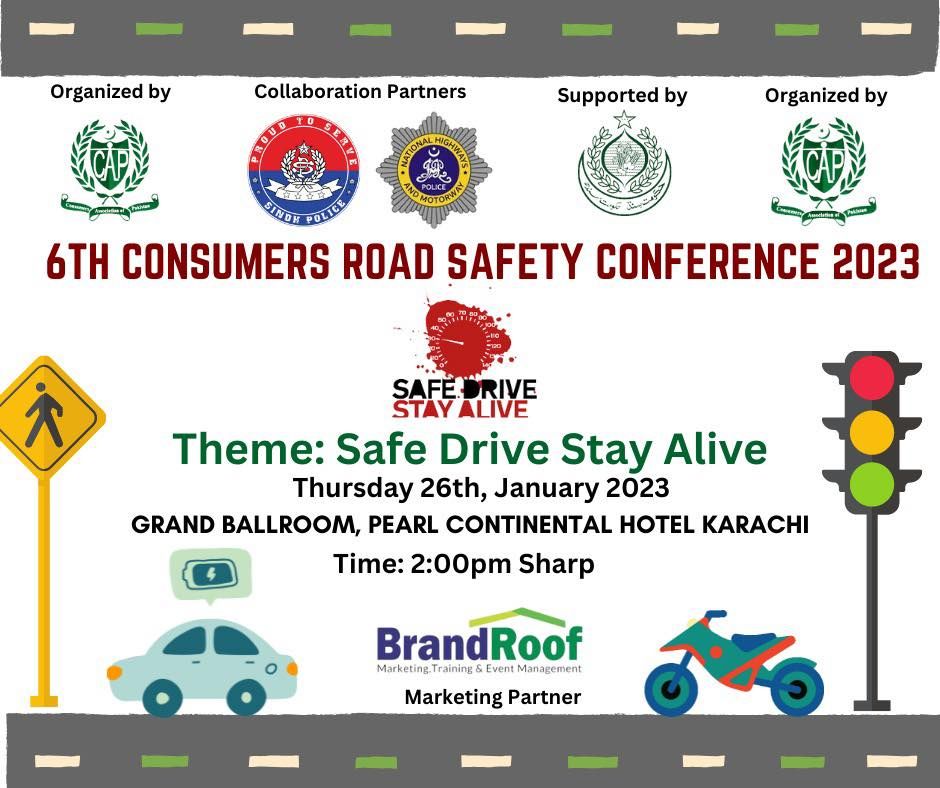 6th Consumers Road Safety Conference 2023, PearlContinental Hotel