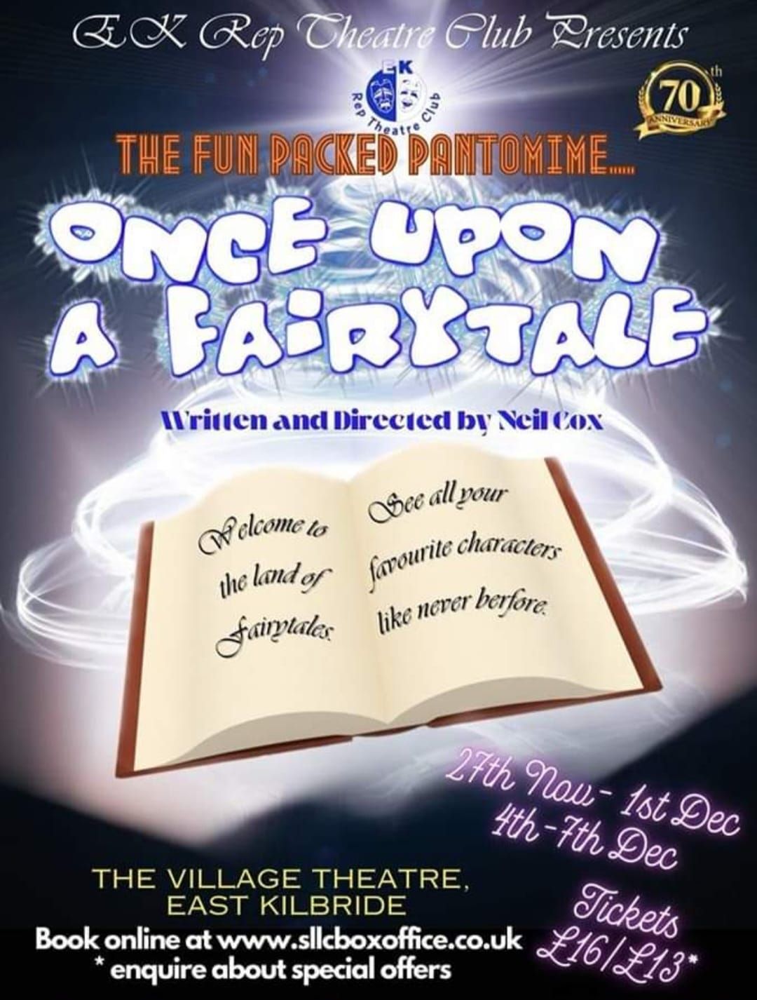 East Kilbride Rep Theatre Club presents 'Once Upon A Fairytale'. 