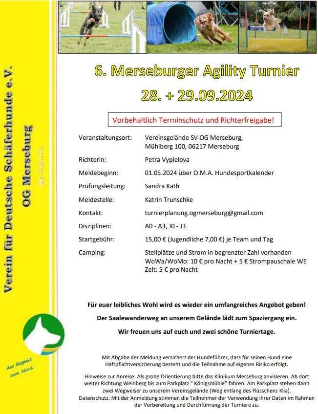 6. Merseburger Agility Turnier