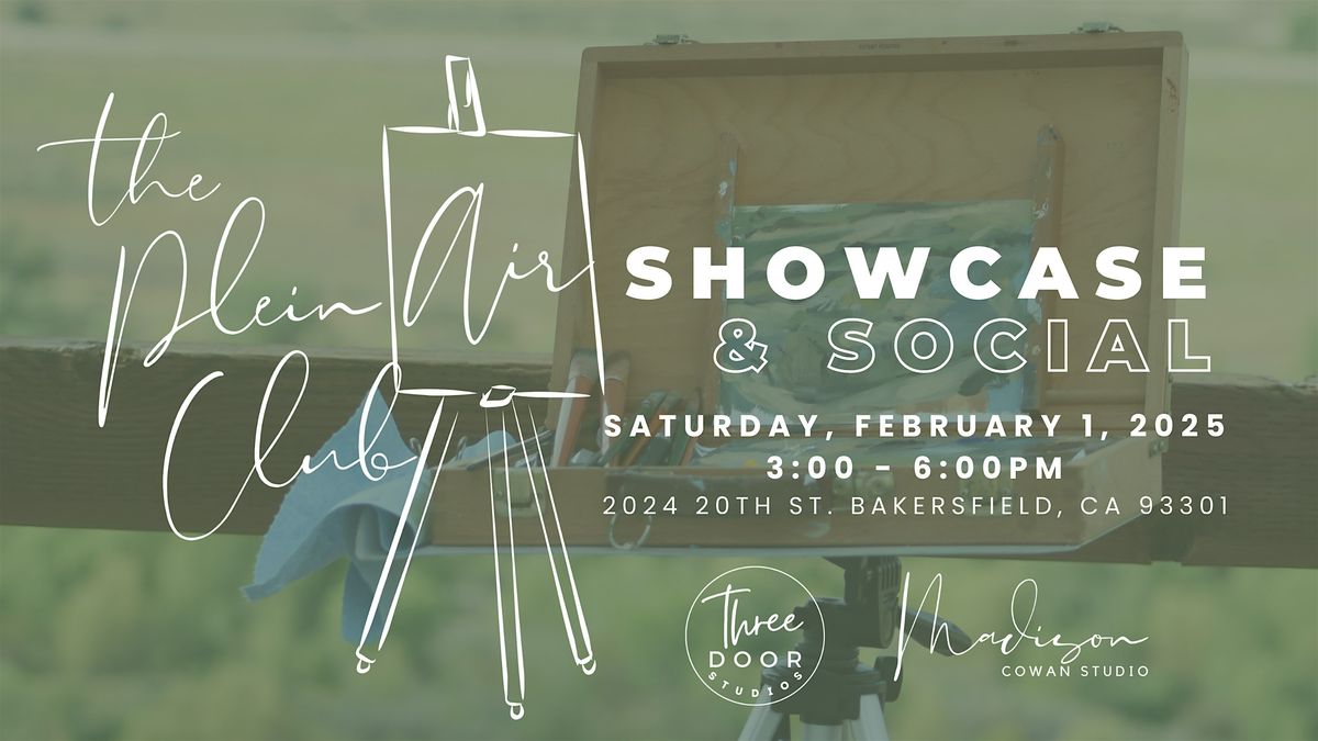 The Plein Air Club Showcase & Social