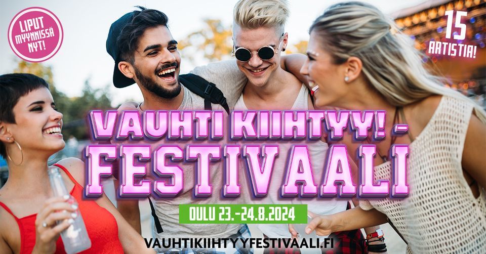 Vauhti Kiihtyy! -Festivaali Oulu 2024