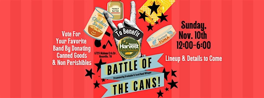 Creekside Battle of the Cans!