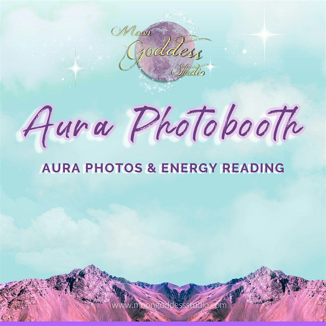 AURA Photo Booth - What Color Is Your Aura? Photo & Energy Reading.