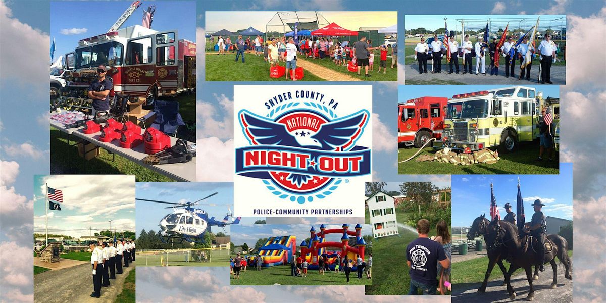 EXHIBITOR REGISTRATION for 2024 Snyder County Night Out