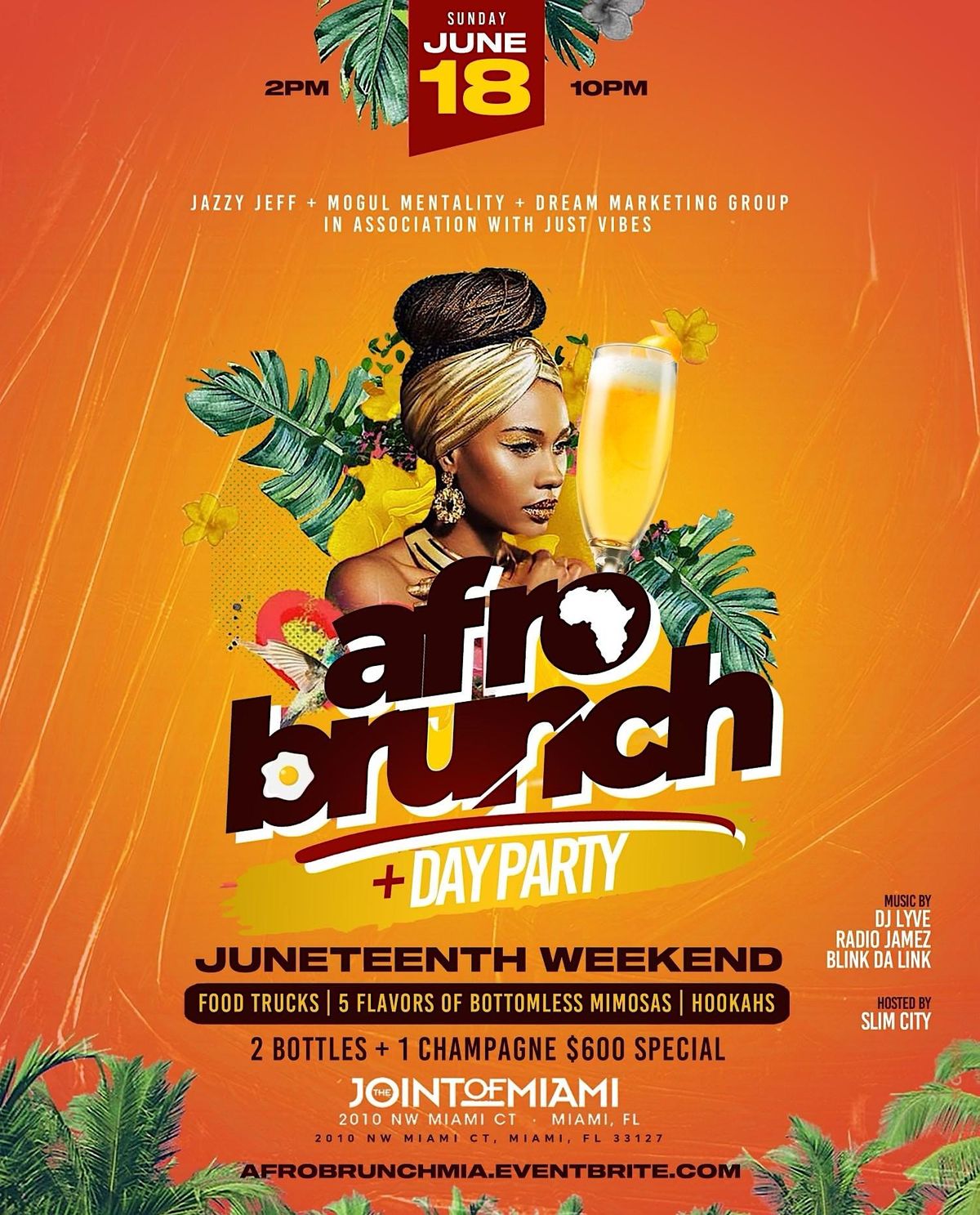 AFRO BRUNCH+DAY PARTY