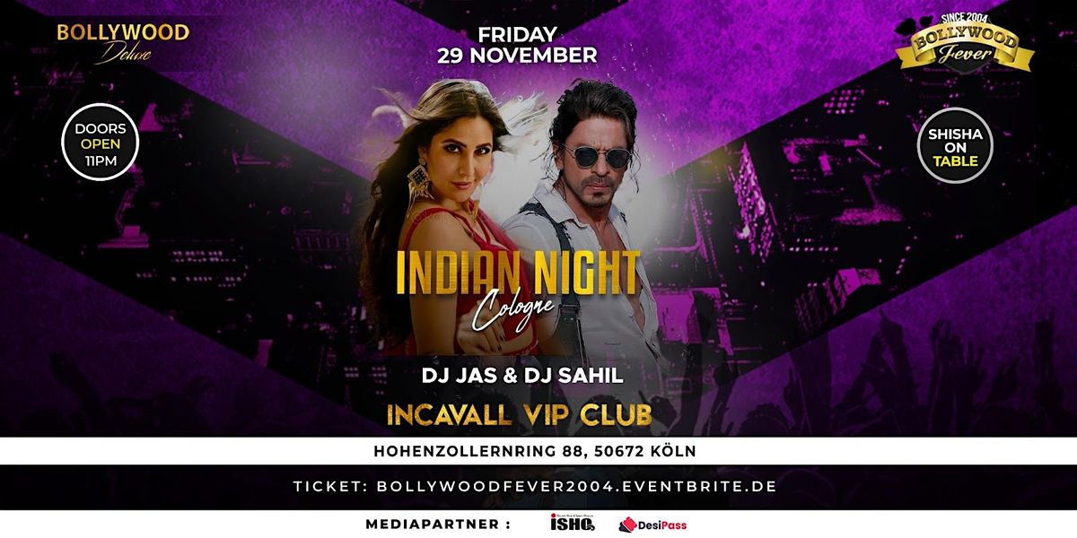 Bollywood Party \/ Indian Night in K\u00f6ln