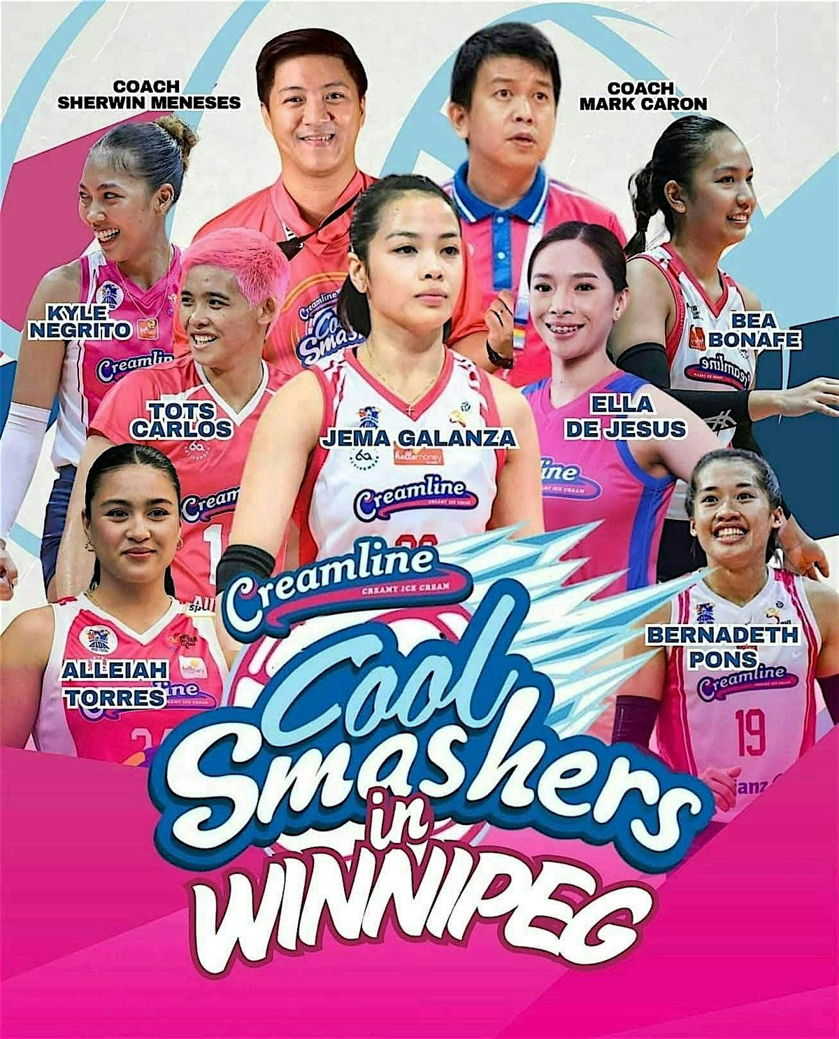 Creamline Cool Smashers in Winnipeg