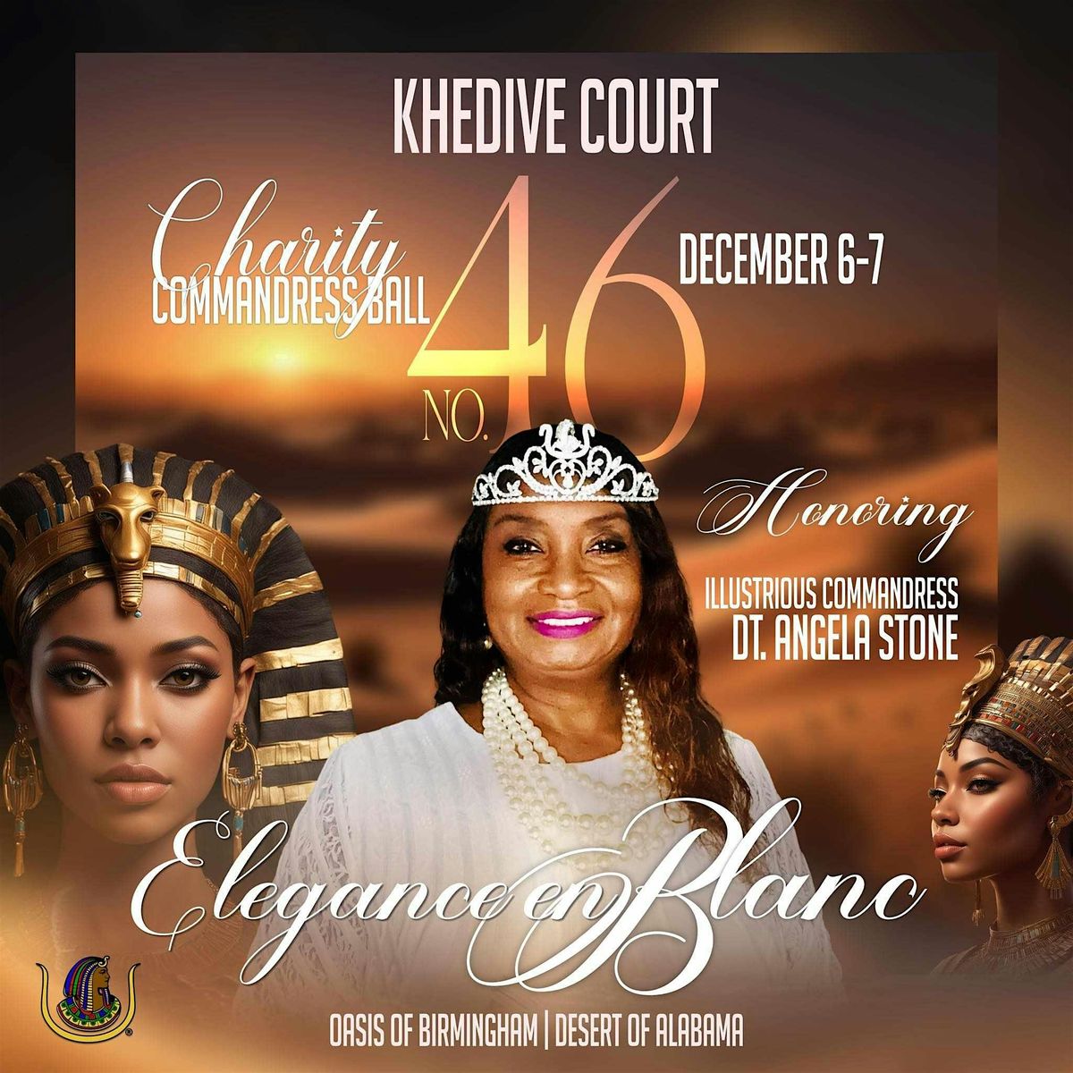 Elegance en Blanc - Charity Ball-Khedive Court #46