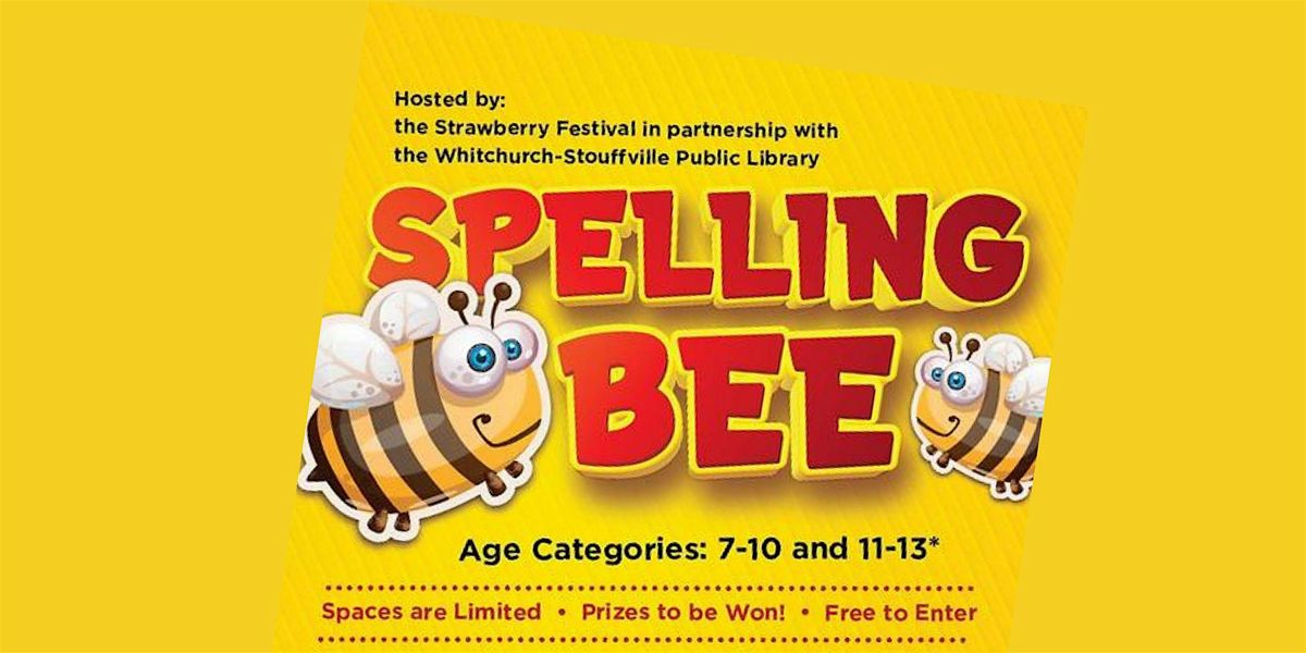 Strawberry Festival Spelling Bee