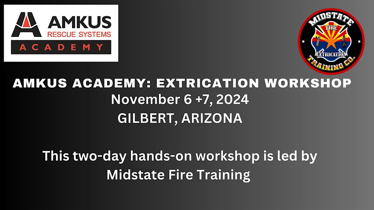 AMKUS Academy: Hands-on Extrication Workshop